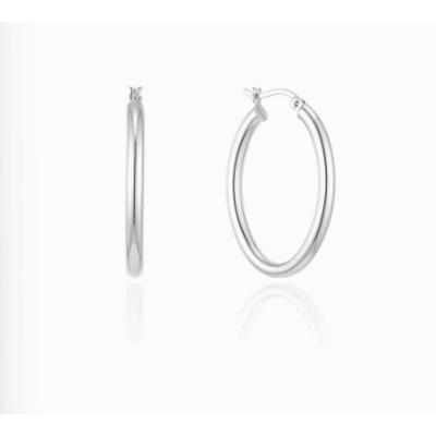 (29mm) Basic Hoop Ring Earrings