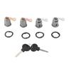 4Pcs Door Lock Barrel Cylinder W 2 Keys 252522 Fit for Berlingo Xsara Xsara Picasso