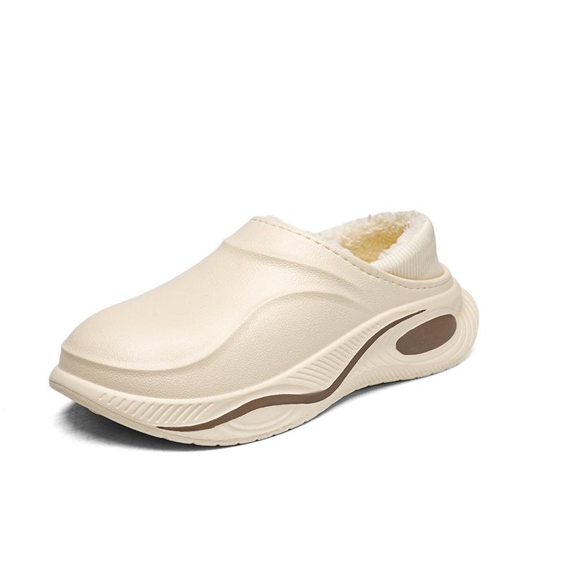 Men's Cotton Slippers Men's Winter Bag Heel Home Indoor Warm Waterproof Warm Cotton Shoes Men's Autumn and Winter