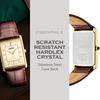 Seiko Orologio da Uomo Elegante SWR064 Acciaio Inossidabile Quarzo Cinturino in Pelle Marrone Taglia 10