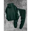 Men's Casual Pullover, Spring and Autumn Long Sleeved Sportswear Set, Casual Classic Cool Street Style, Suitable for Outdoor Wear