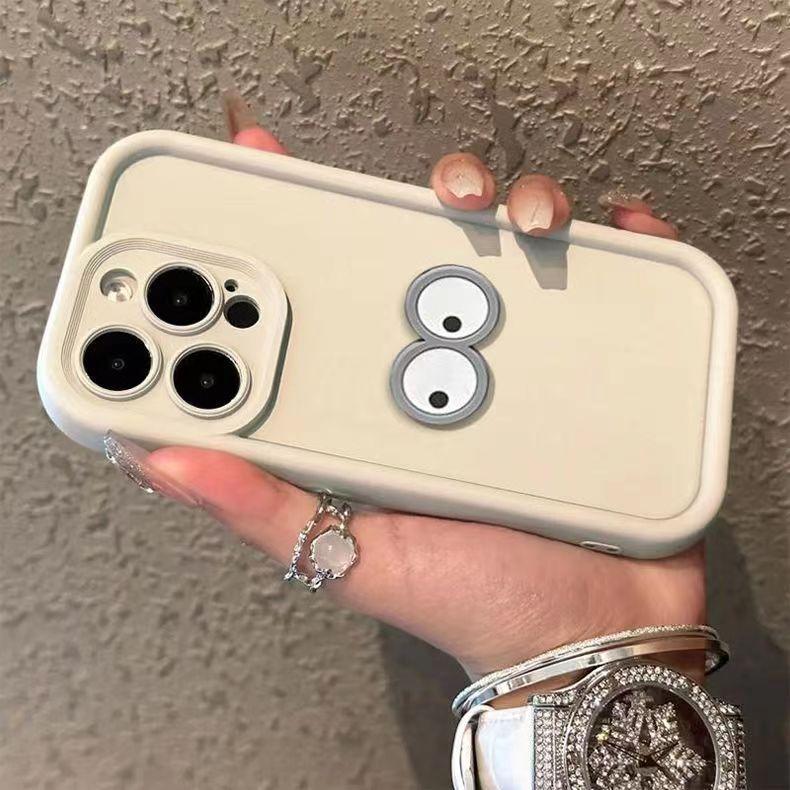 Applicable to iPhone17 mobile phone case cartoon new Apple 16promax cute doll 15 three-dimensional funny creativity
