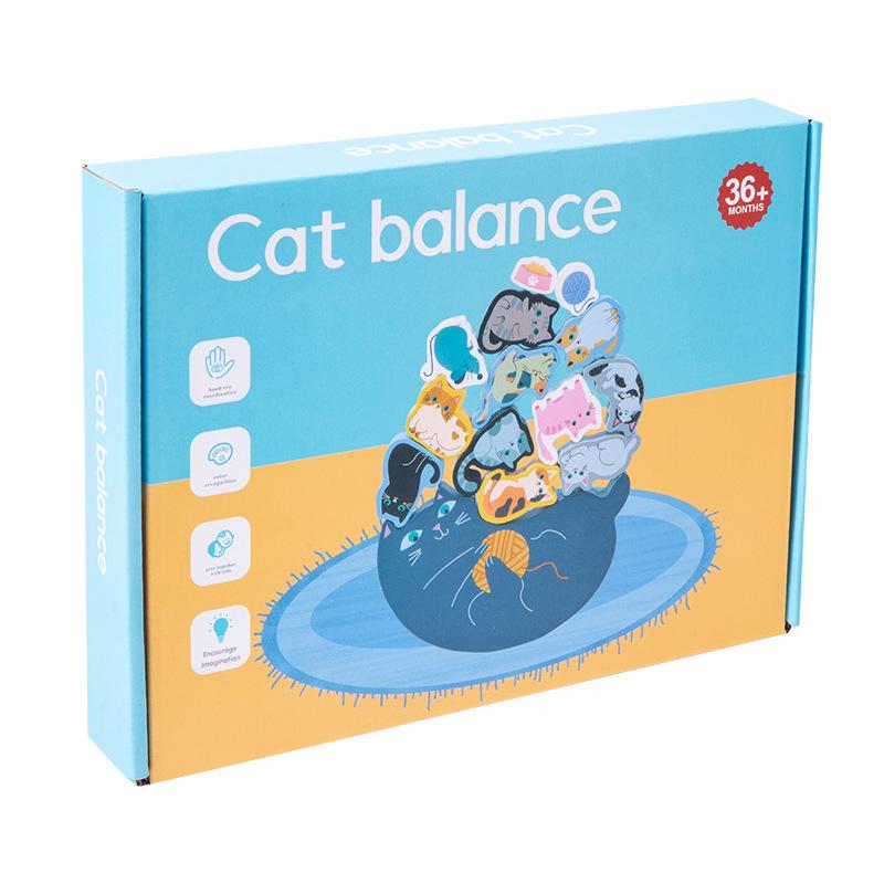 Детская деревянная зоопарк балансирующая stacking игрушка - Детский сад пазл и интерактивные блоки качели
