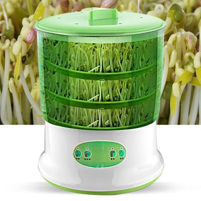 1 סט קומפקטי מחזור קצר קל לשימוש מכונת נבטי שעועית 2/3 שכבות מלא אוטומטי מנבט אספקה ​​לבית