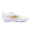 Adidas F50 League AG Kunstrasen-Fußballschuhe Unisex Weiß Gold Sneaker IH5811