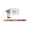 Thermostatic Head K with a Housing with a High Conductivity Coefficient and a Spring
