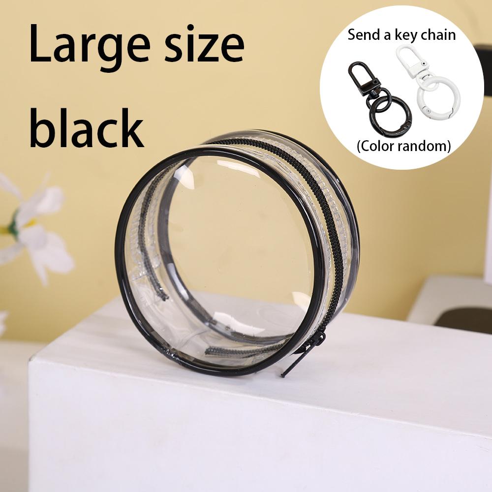 6-8cm Mini Figure Display Case | Clear PVC Protective Pouch ideal for Dolls/Collectibles | Anti-Scratch Travel Size Hanging Organizer Bag