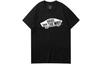 Vans TEE SS T Shirts Unisex Crew Neck Moderate Straight Fit VN0A4MM7BLK