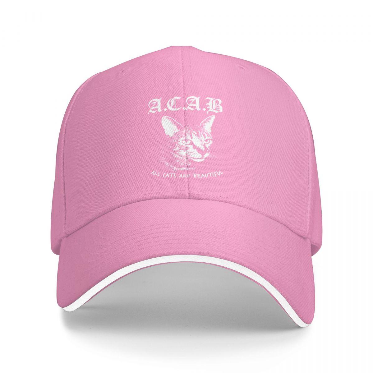 

Літні бейсболки 2023 року ACAB Slogan Merch Стиль унісекс Шапки для водіїв вантажівок Повсякденний капелюх ACAB Snapback One Size