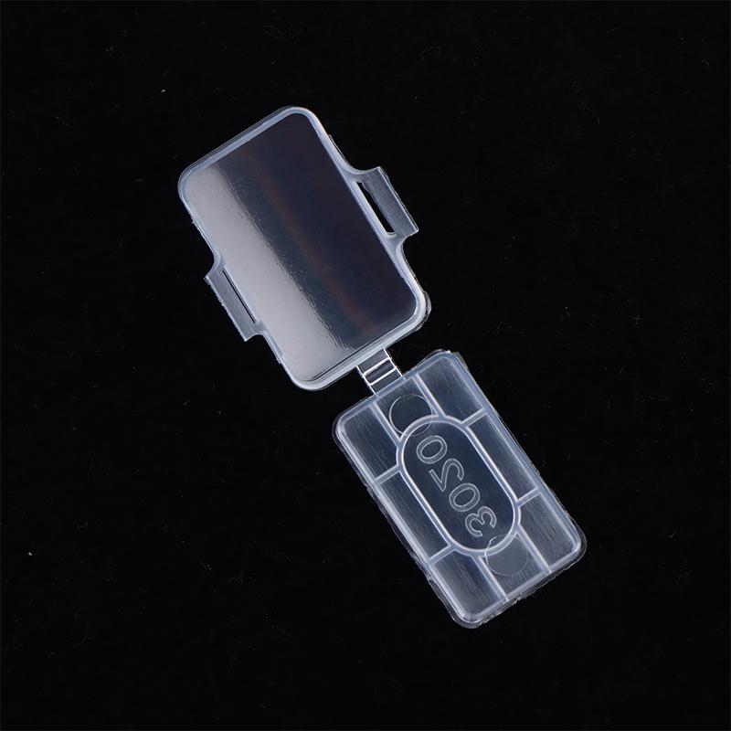 100Pcs Cable Label Tag Box Transparent Plastic Cable Tie Marker Wire Sign Name Holder Display Identification Seal Case