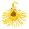 Crochet Plant Hanger Cute Storage Pouch Rear View Mirror Hanging Pendant for Car Bedroom Office Wedding Small Yellow
