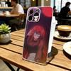 High School DxD R-Rias Gremory   Phone Case Transparent Silicone Soft For iPhone 17 16 15 14 13 12 11 Mini Pro Max Plus