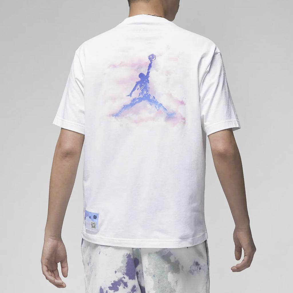 New Jordan Next Stop Dongdan Series T Shirts Men's White FD6555-100