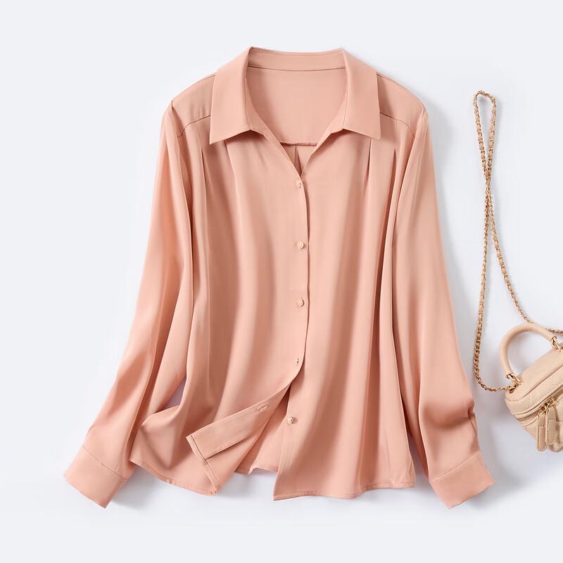 Women's Premium Mulberry Silk Long-Sleeve Blouse