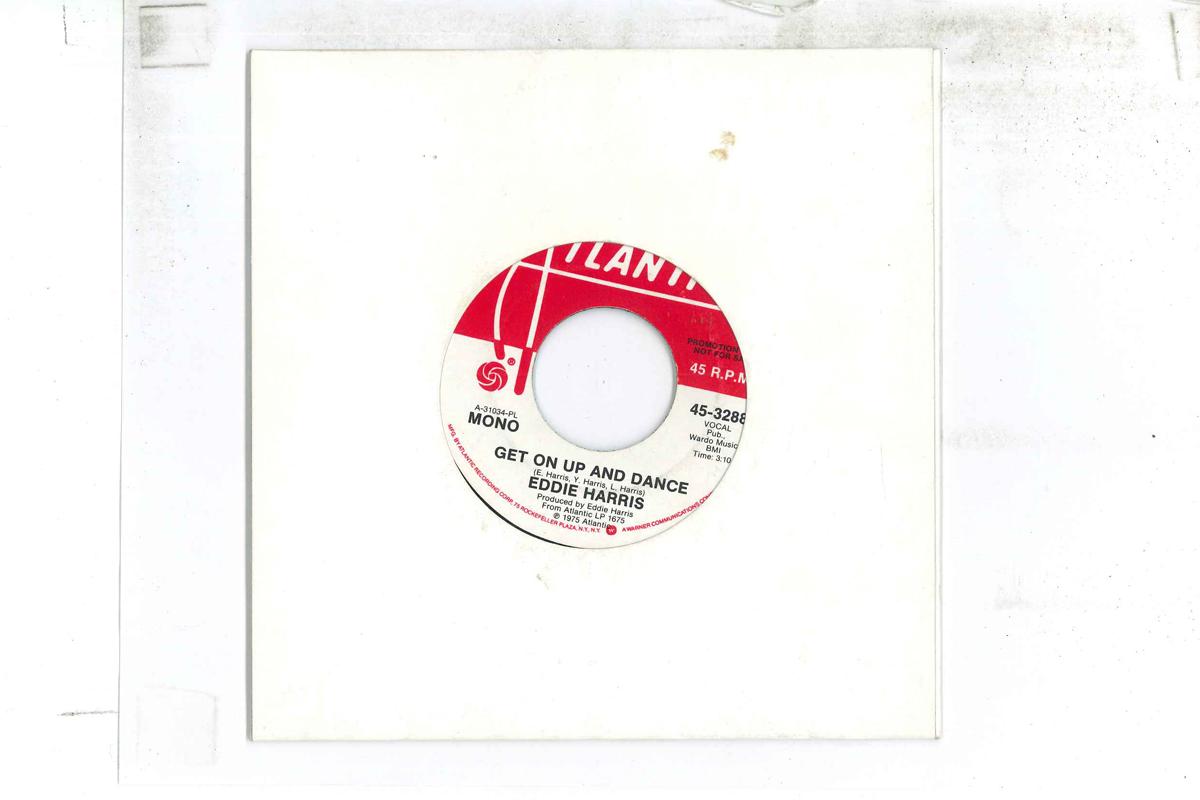 

7inch Record EDDIE HARRIS Get On Up And Dance 453288 ATLANTIC 1975 US SoulFunk Used