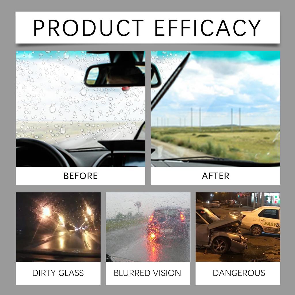 Car Windshield Oil Film Cleaner Powerful Concentrate Glass Cleaning Water Hydrophobic Glass Coating Car Detailing Tool
