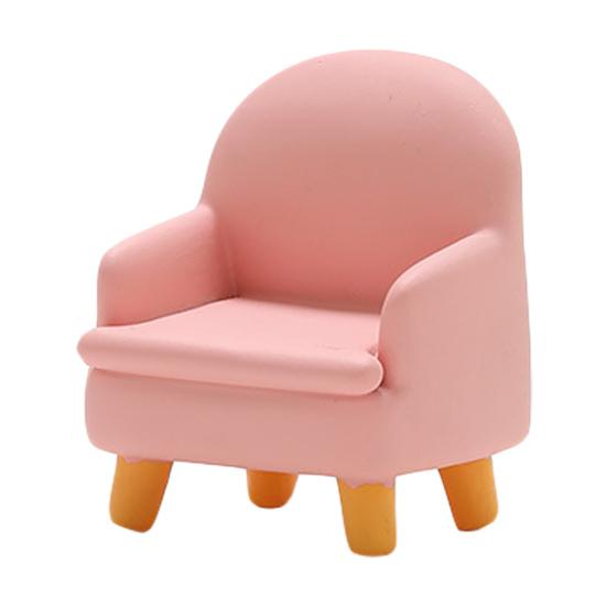 

Тонкая работа, многоразовый красивый износостойкий мини-диван ручной работы, магнит на холодильник, наклейка розовый