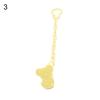 Anti-lost Baby Pacifier Clip Chain Cartoon Animal Infant Dummy Nipple Holder