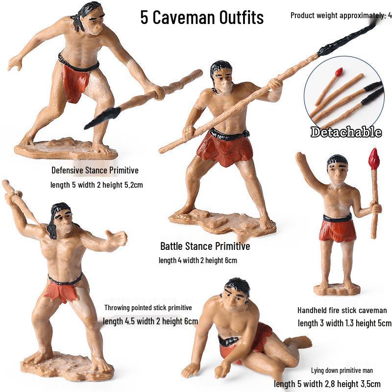 Farmer & Breeder Figure Set - Police Officer, Veterinarian, Plow Worker Toy Ornaments for Kids