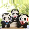 Dr. Panda doll graduation bear kindergarten gift doll Dr. Bear plush toy
