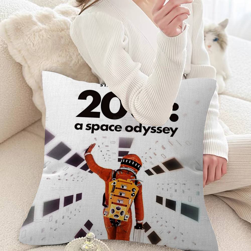 1Pc 2001 A Space O-Odyssey Movie Cushion Cover Car Throw Pillow Case For Sofa Car Christmas Gift 40X40Cm 45X45Cm
