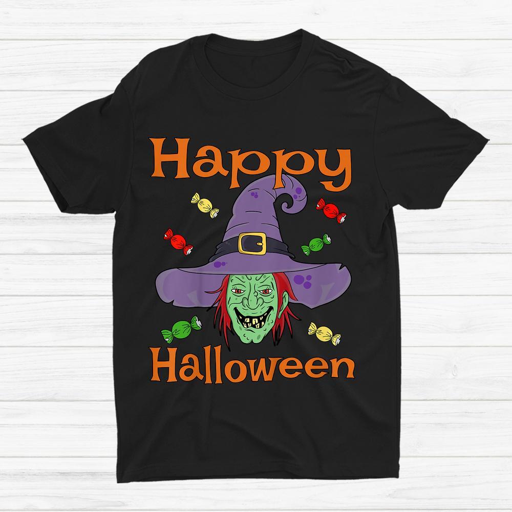HOT SALE!! Witch Halloween 90S Retro Vintage T-shirt Size