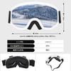 GREAT JOY Ski and Snowboard Accessory Set Includes Knit and Neck Warmer Beginner's (Men's) Glasses, Gloves, Hat,