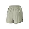 Puma Yoga Series Solid Color Casual Mid-Rise Sports Shorts Women shorts Light-Green 523175-90