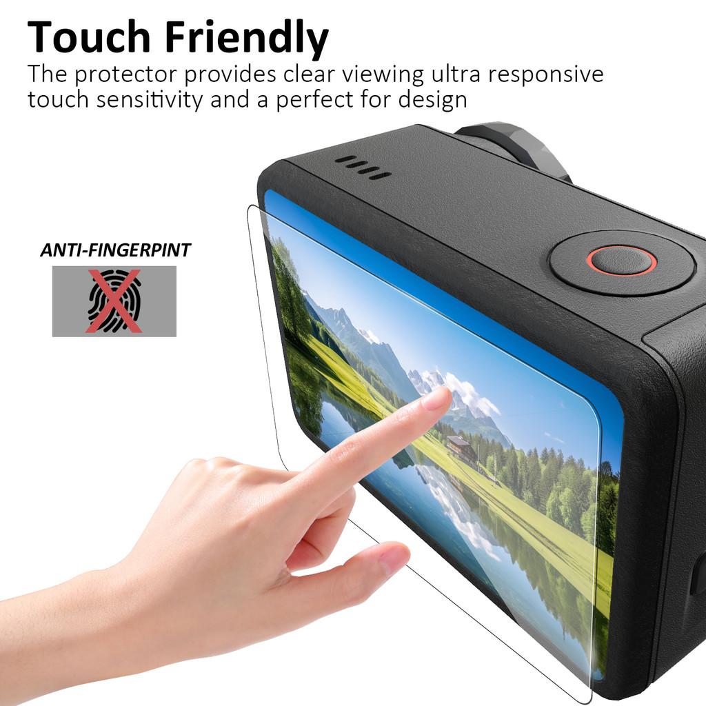 Screen Protector Glass for DJI Action 6 4 5Pro Tempered Glass Camera Lens Protective Film for DJI OSMO Action 6 Accessories