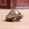 Retro Brass Feng Shui Turtle Bronze Figurines Miniatures Crafts Desktop Ornaments Home Decoration Accessories
