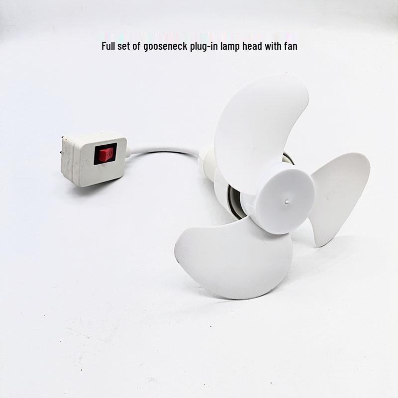 

Plug & Play Portable Brushless Motor Fan with Copper Core for Kitchen Use 125mm