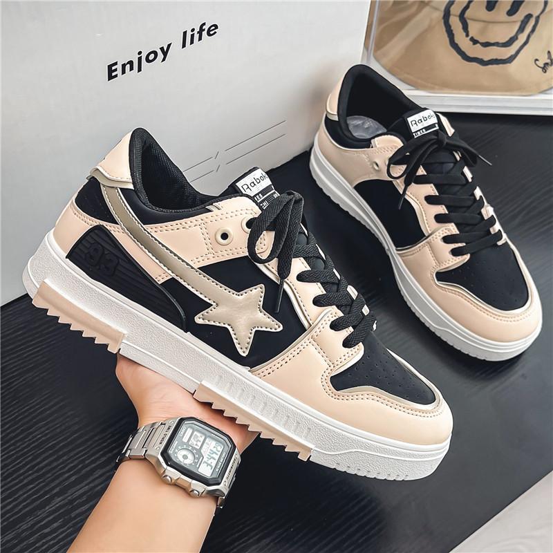 Casual shoes men's four-season board shoes men's shoes new couple shoes one man and one woman versatile sports shoes