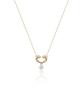 Reve Rv-Lab Diamond 0.3 Carat Phal. Love Drop Necklace