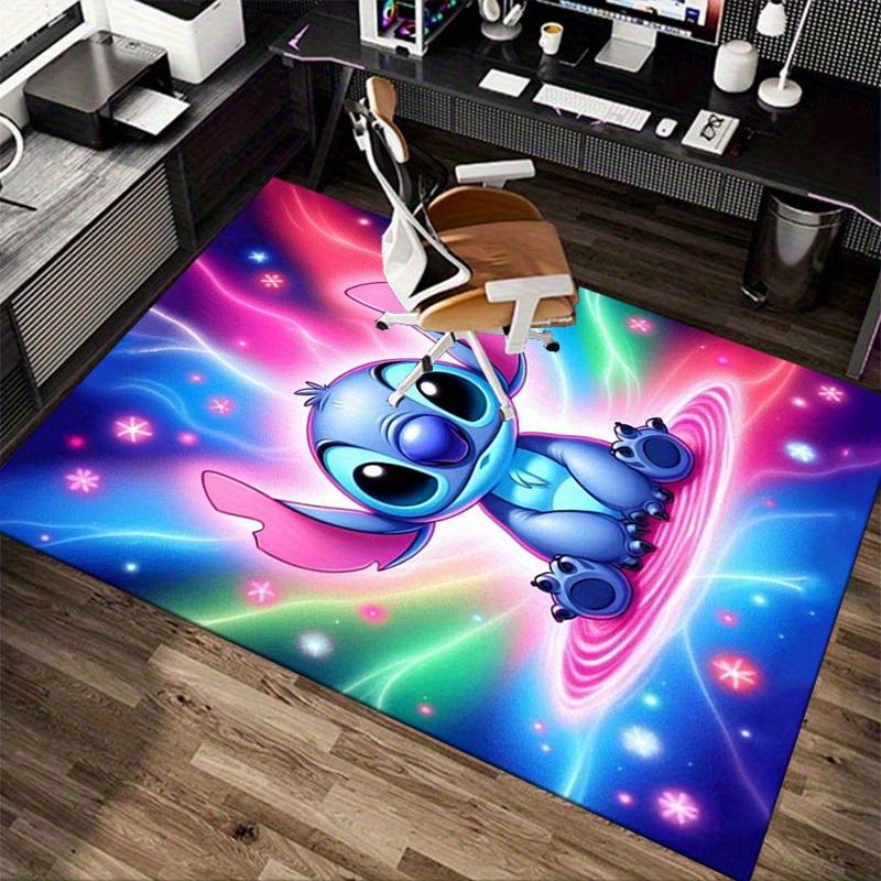 1pc. Cute Stitch Design Home Decor Rug Office Carpet Floor Mat Outdoor Blanket Gift for Room Decorationz0410138