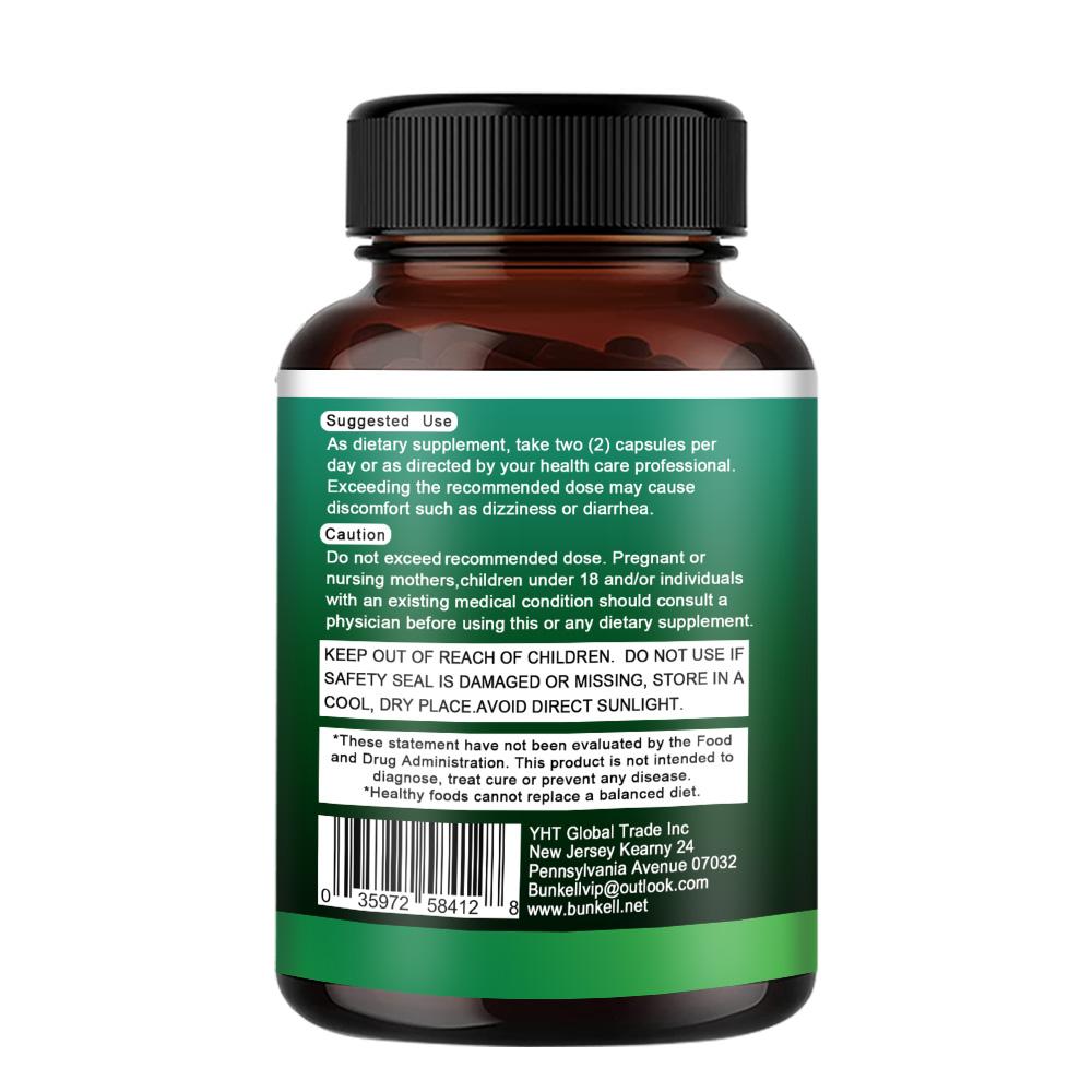 Herbal Extract Dietary Supplement, With Organic Black Pepper, 120 Capsules Per Bottle
