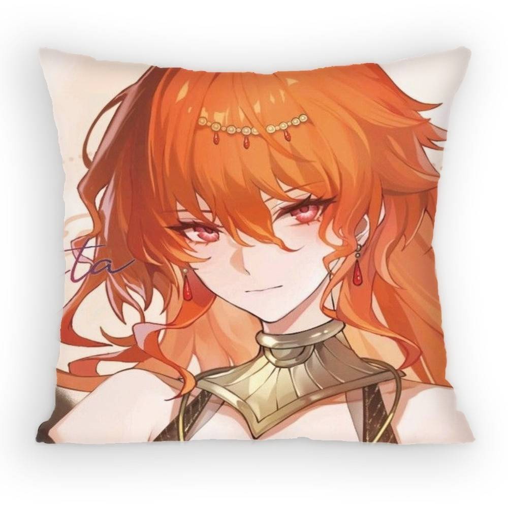 

Open world Game Wuthering Waves Augusta Pillow Case Sofa Living Room for Bedroom car Headboard Cushion Square Cushion Nap Time 30x30 cm