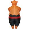 Funny Upright Tiger Inflatable Costume, Adult