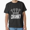 Herren Casual Hemden Kurze Ärmel Kurbelwelle Kurbelwelle Schwarz T-Shirts Übergroße T-Shirts
