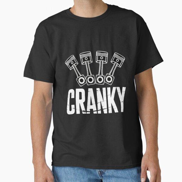 Men Casual Shirts Short Sleeves Cranky Car Engine Crankshaft Black Tees Oversized T-shirts XXXL чёрный