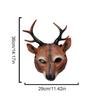 Maskenball Maske Show Cosplay Abschlussball Requisiten Partyzubehör Kostüm Hirschkopf Maske Kabuki Kitsune Maske Halloween Maske Tiermaske