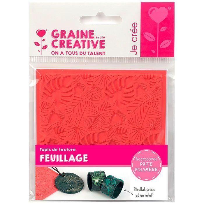 2 Polymer Clay Texture Mats - Foliage