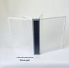 Wall-Mounted Magnetic A4 Flip Folder Document Organizer Display Stand
