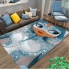 1pc General-purpose Rug, Ladybug Printed Area Rug, Comfortable Office Chair Carpet, Home Entrance Floor Mat