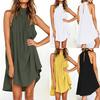 Elegante Vestido de Verano Irregular para Mujer, sin Mangas, para Fiesta en la Playa, para un Estilo y Comodidad sin Esfuerzo