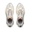 Li Ning Fuyao Boom Cushioning Slip Resistant Abrasion Resistant Rebound Low Top Running Shoes Men's Beige Gray ARXV005-5