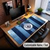 Large Mouse Pad Manchester City Print Custom Name Text Desk Mat for Office Gaming
