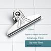 Stainless Steel Mountain Clip Collection: Extra Large, Small Book and Bill Clips for Drawing Boards