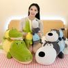 Crocodile Plush Doll Long Body Pillow for Hugging Supportive Waist And Back Cushion Soft Skin-Friendly Sleeping Pillow for Kids Adults