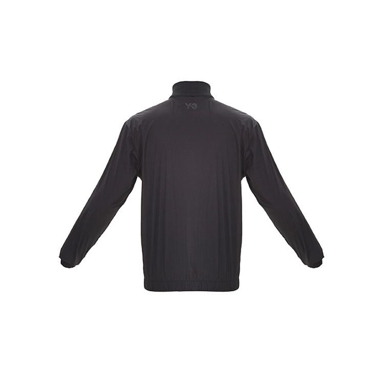 adidas Men's Y-3 TRVL Stretch Jacket Stand Collar Casual Zipper Long Sleeves Black FS3351