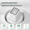 Deli Wired 1D/2D Barcode Scanner with Voice Alerts